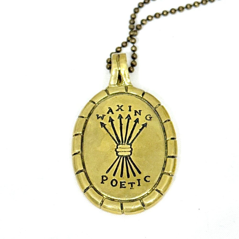 Rare Waxing Poetic Arcane Pellantesque Reversible Necklace (2012)